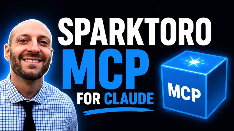 How I use SparkToro's MCP for Claude to find content gaps from audience research, with Brian Gorman